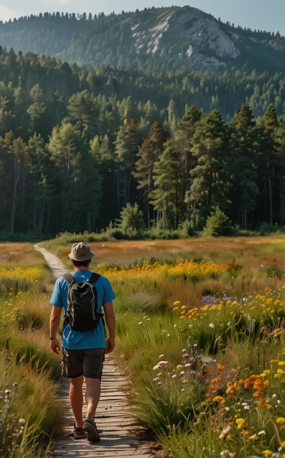 Wanderreisen im Sommer in Schweden