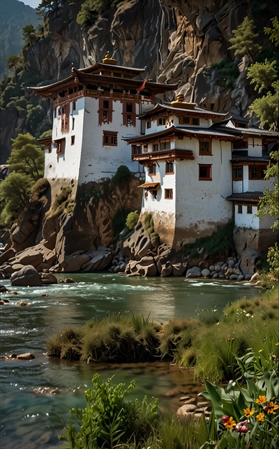 Studienreisen im April in Bhutan