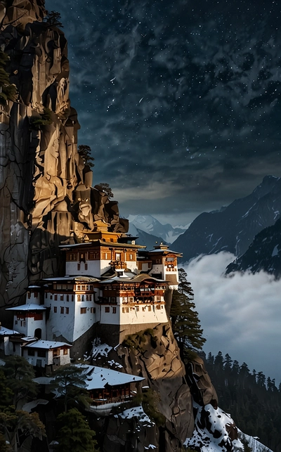 Studienreisen im Februar in Bhutan