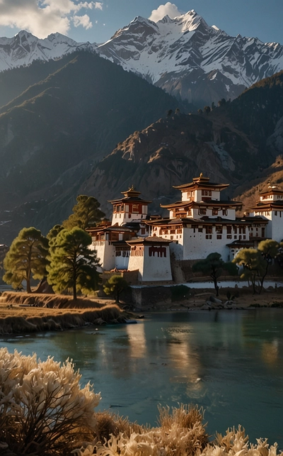 Studienreisen im Februar in Bhutan