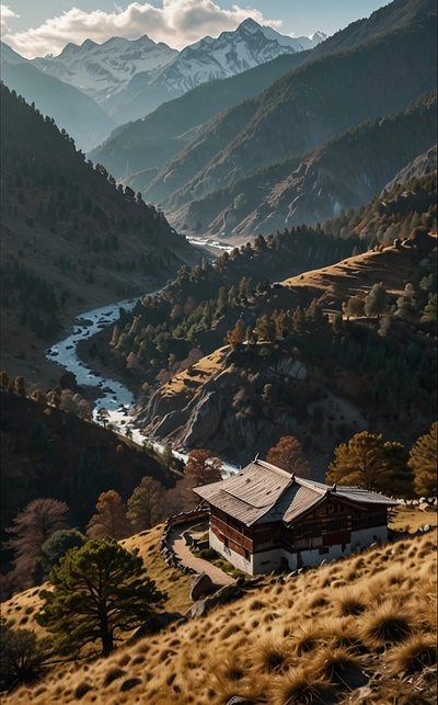 Studienreisen im Februar in Bhutan