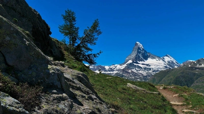 Wallis - Schweiz: grandioser Blick auf das Matterhorn - Marion Kaminski