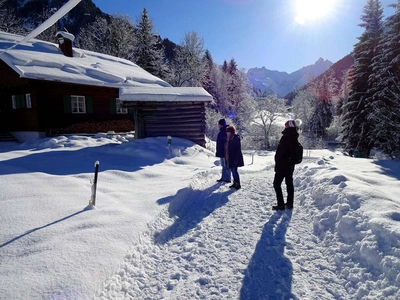 Wanderer im Trettachtal - Dennis Gowitzke