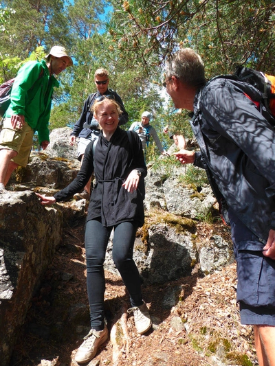 Wandergruppe in Finnland - Sarah Mende