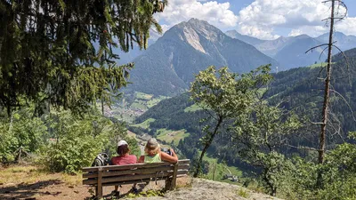 Wanderpause oberhalb der Passerschlucht - Torsten Schütze