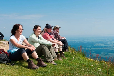 Wanderrast auf dem Hörnle - Stefan Bunkofer