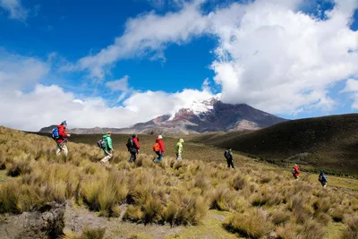 Wanderung am Chimborazo - Wolfgang Zahn - © Foto: fotografik Zahn