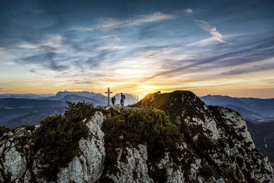 Wanderung auf die Hörndlwand - Andreas Plenk - © Ruhpolding Tourismus GmbH / A. Plenk