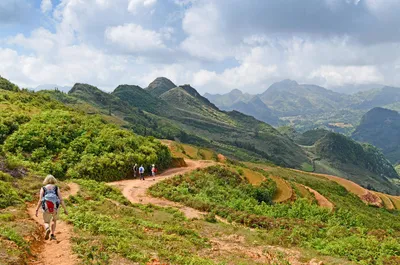 Wanderung bei Bac ha - Frederik Schwall