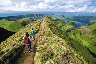 Wanderung beim Sete Cidades - Veraçor / Associação Turismo dos Açores (ATA) - © Veraçor / ATA