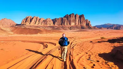 Wanderung im Wadi Rum - Dennis Gowitzke