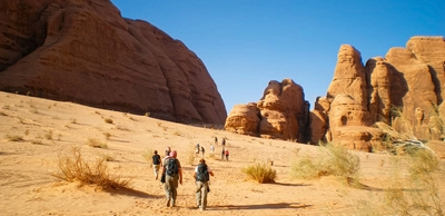 Wanderung im Wadi Rum - Sascha Thom