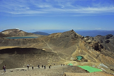 Wanderung im Tongariro Nationalpark - Frederik Schwall