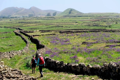 Wanderung über Weidehochland nach San Andrés - Waltraud Strauß