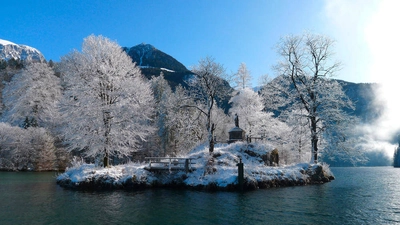 Winterwunderland am See - Elke Böhm