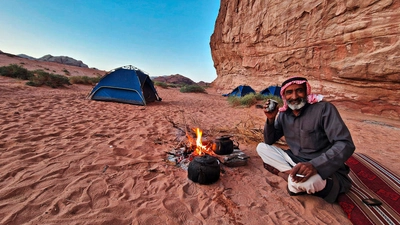 Zeltcamp im Wadi Rum - Maxim Podobed