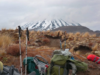 Zu Fuß im Tongariro-NP - Alexander Huhle