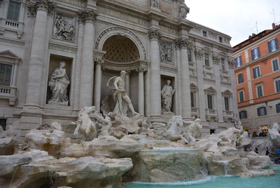 Am Trevi-Brunnen - Nicole Kuhn