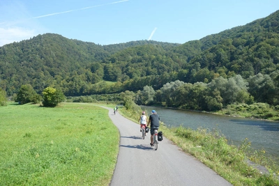 Auf dem Dunajec-Radweg - Bird Service