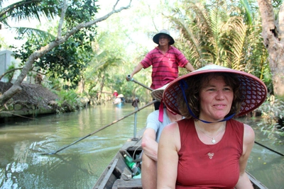 Auf dem Mekong - Nicole Kuhn