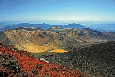 Auf dem Ngauruhoe im Tongariro NP - Frederik Schwall