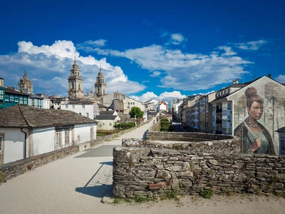 Auf der Stadtmauer von Lugo - Dennis Gowitzke