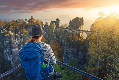 Ausblick auf die Basteibrücke - VanHope - © VanHope / adobe.com