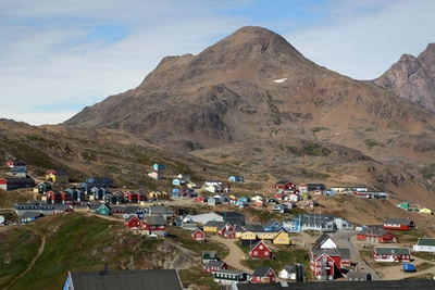 Ausblick auf Tasiilaq - Christiane Flechtner