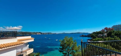 Ausblick Hotel Cala Fornells -