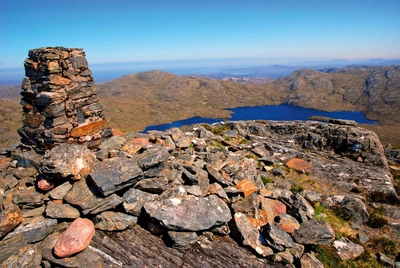 Aussicht am Grobhan (383 m) - Gerd Thiel