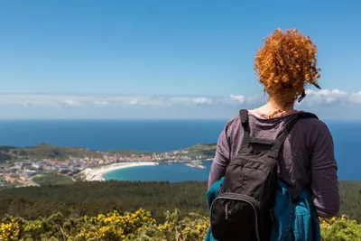 Aussicht auf dem Camiño dos Faros - AsociacíonCamiñodosFaros