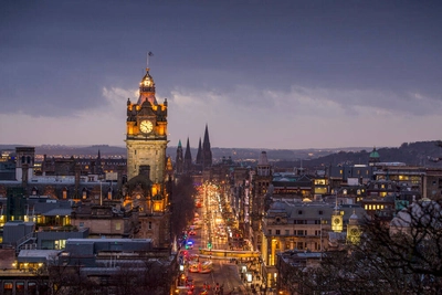 Balmoral Hotel clock tower - Kenny Lam - © VisitScotland / Kenny Lam