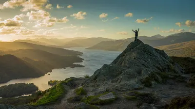 Blick vom Ben A-an auf Loch Katrine - Kenny Lam - © VisitScotland / Kenny Lam