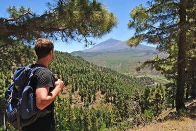 Blick von Erjos auf den Teide - Melanie Nöllen