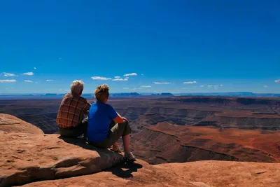 Blick zum Monument Valley - einfach mal genießen - Sabine Orgis