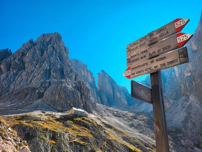 Blick zur Langkofelhütte - Mareike Potrikus