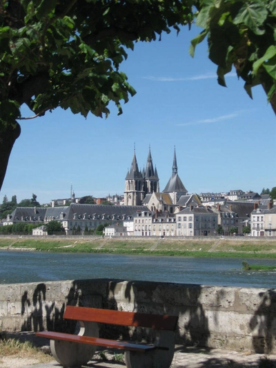 Blick auf Blois - Sigrid Hubenthal