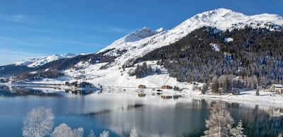 Blick auf Davos - Sabine Peter