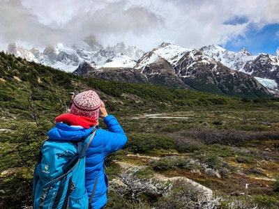 Blick auf das Fitz Roy-Massiv - Dennis Gowitzke