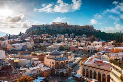 Blick auf die Akropolis - moofushi - © moofushi / adobe.com