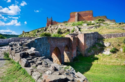 Blick auf die Burgruine Hammershus - Mariusz Świtulski - © Mariusz Świtulski / Adobe.com