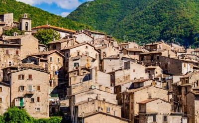 Blick auf Scanno - SimoneGilioli - © SimoneGilioli / adobe.com