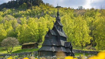 Borgund Stabkirche - Filefjellstuene by sverre-hjoernevik