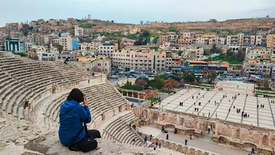 Das Amphitheater von Amman - Dennis Gowitzke