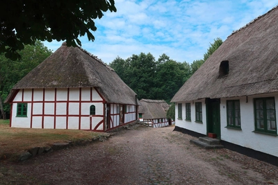 Das historische Mühlendorf Vibæk Mølle - Wolfgang Schwartz