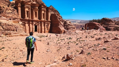 Das Kloster in Petra - Dennis Gowitzke