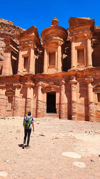 Das Kloster in Petra - Dennis Gowitzke