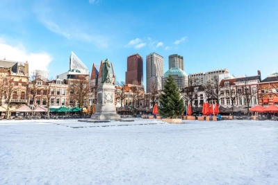 Den Haag im Winterkleid - Ankor light - © Ankor light / Adobe.com