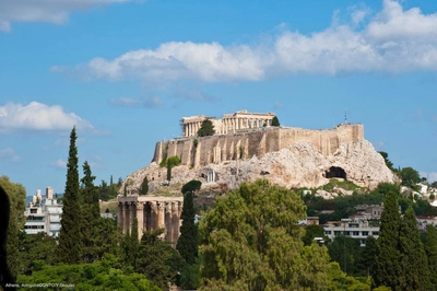 Der Akropolis-Hügel in Athen - Y. Skoulas - © GNTO /Y. Skoulas