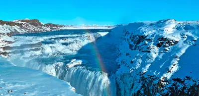 Der Gullfoss im Winter - Birgit Schröder